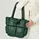 womens puffer tote bag